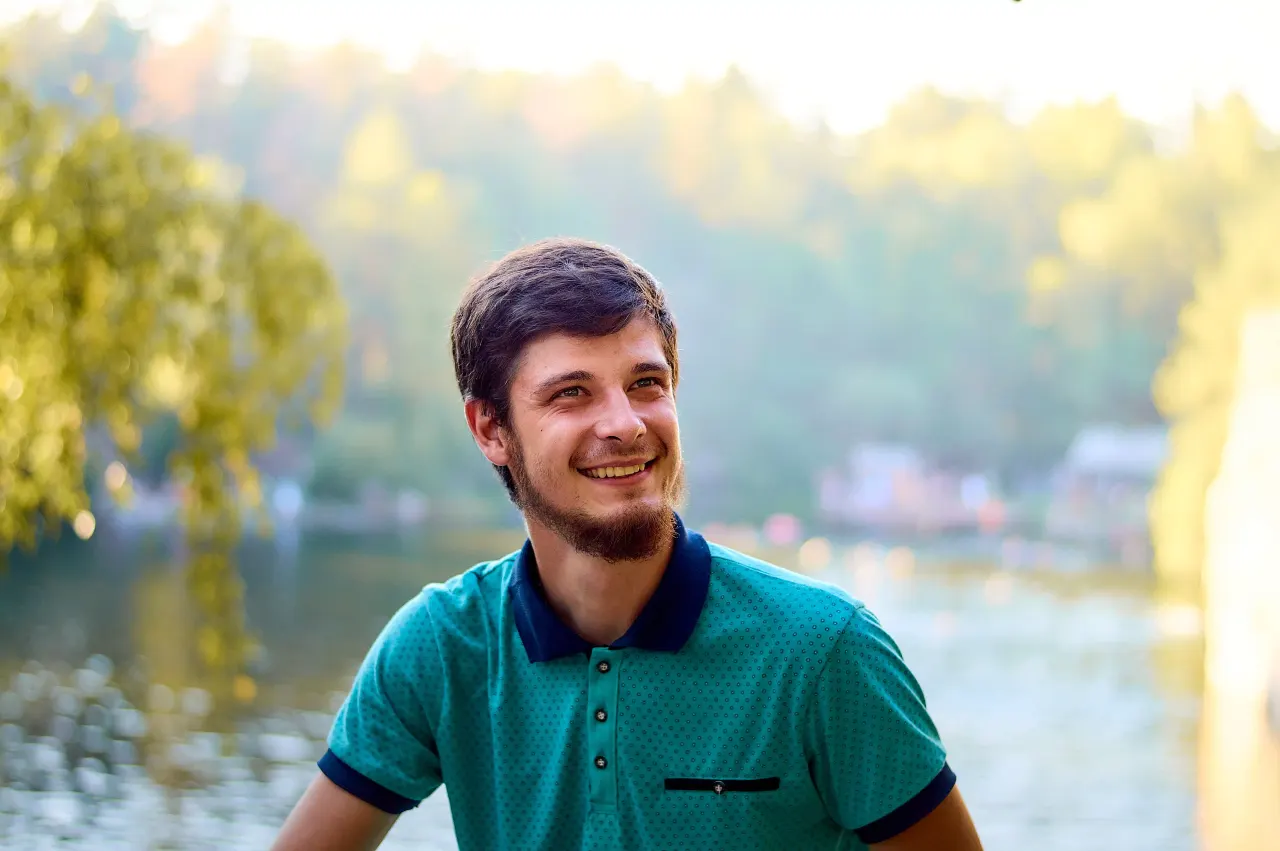 Portrait session, wide angle