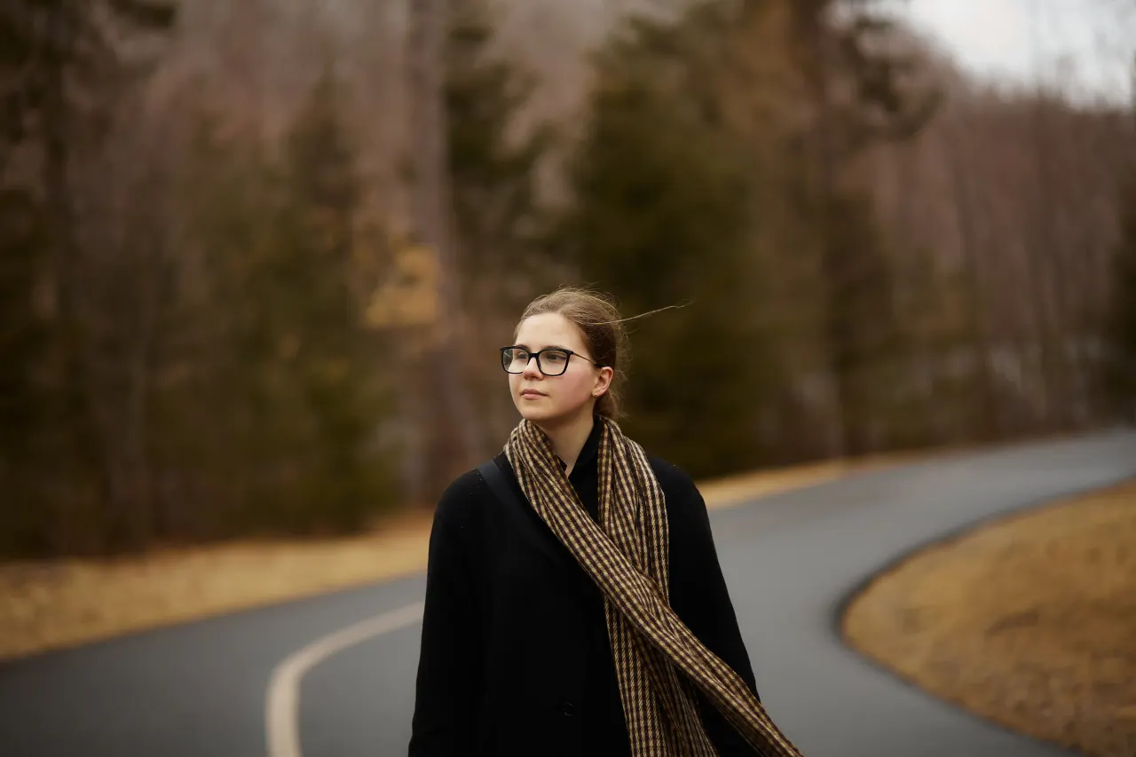 Soft portrait, natural styling