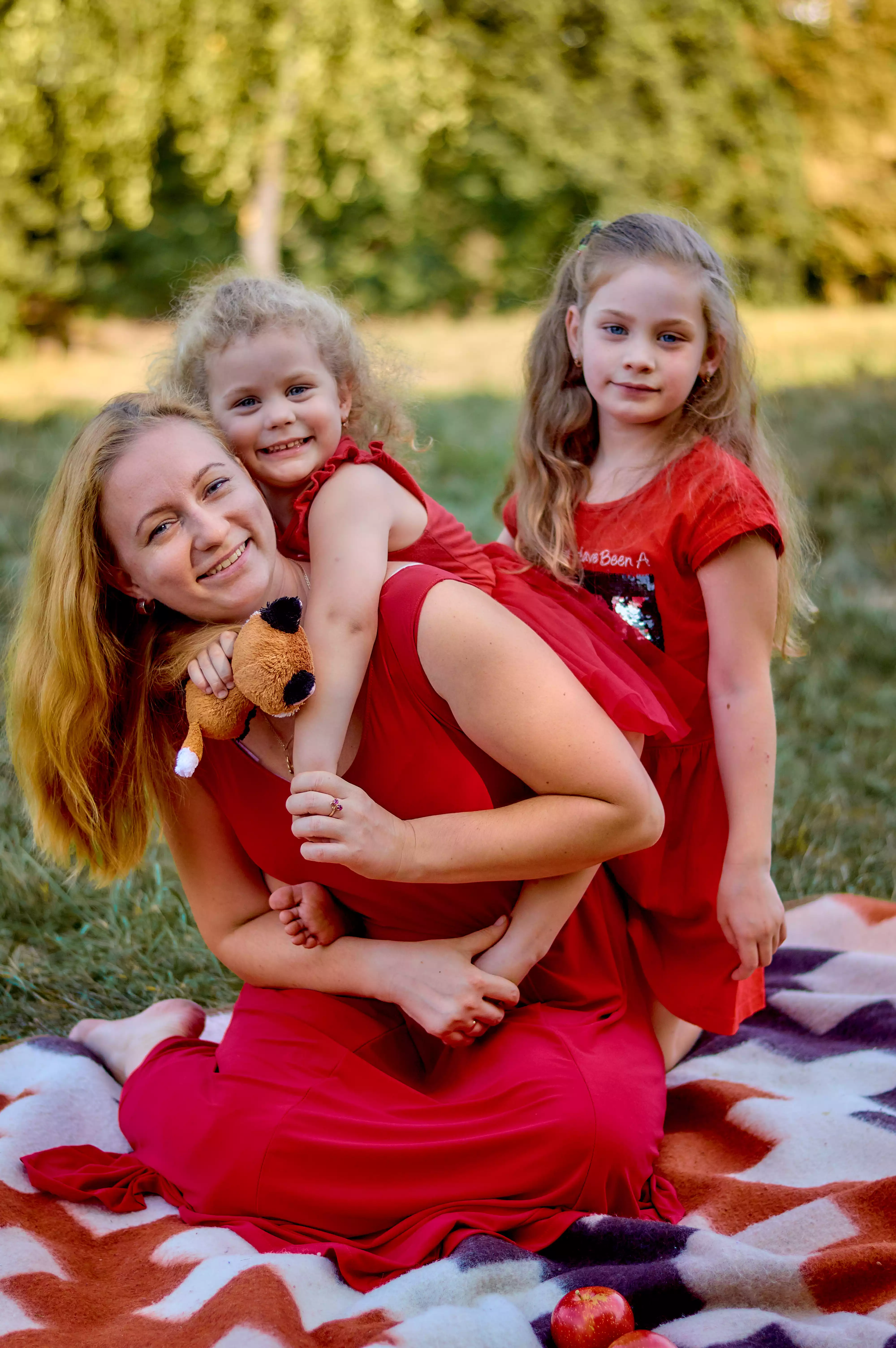 Romantic couples portrait