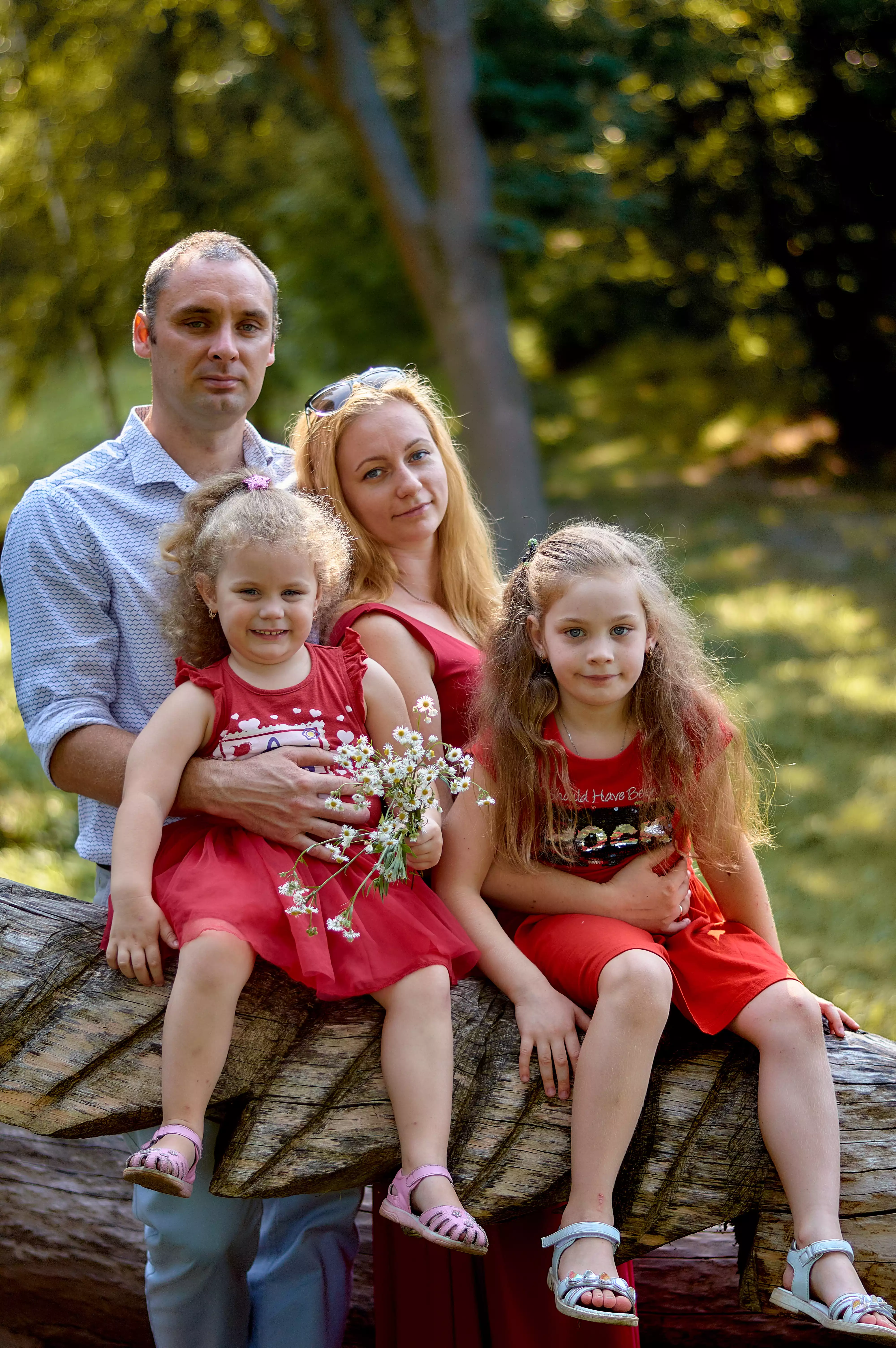 Intimate couple moment