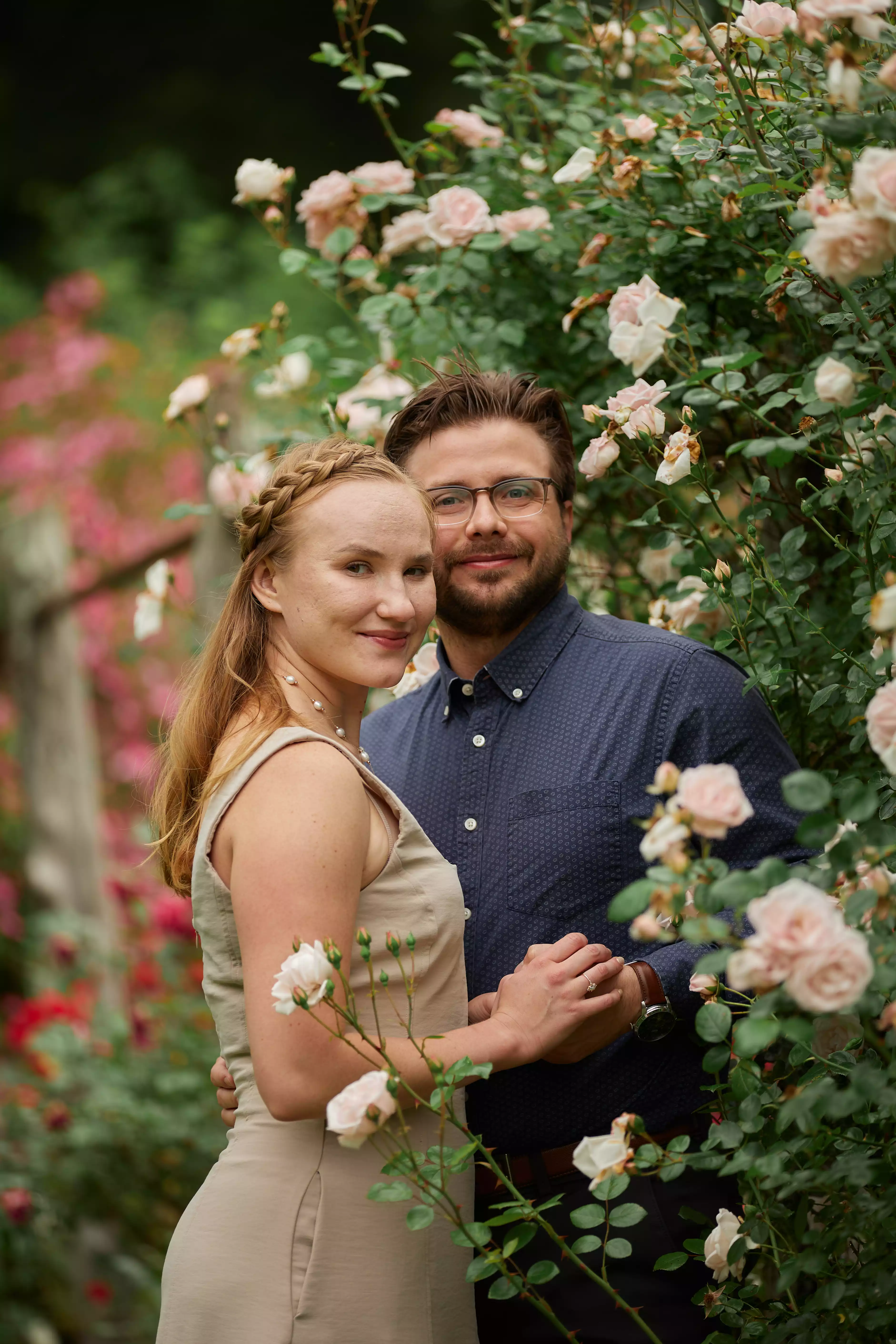 Couples portrait, connection