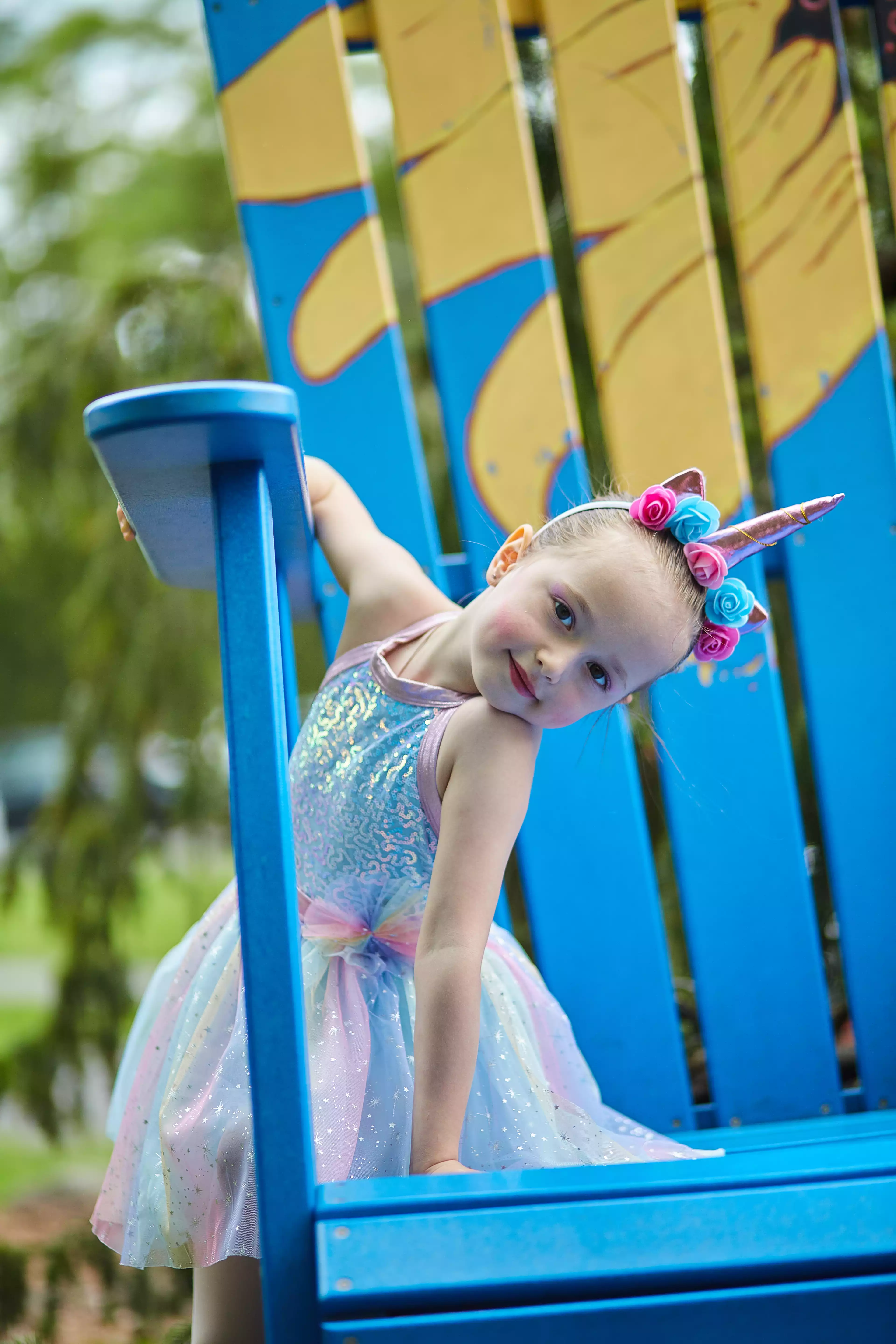 Child with natural expression