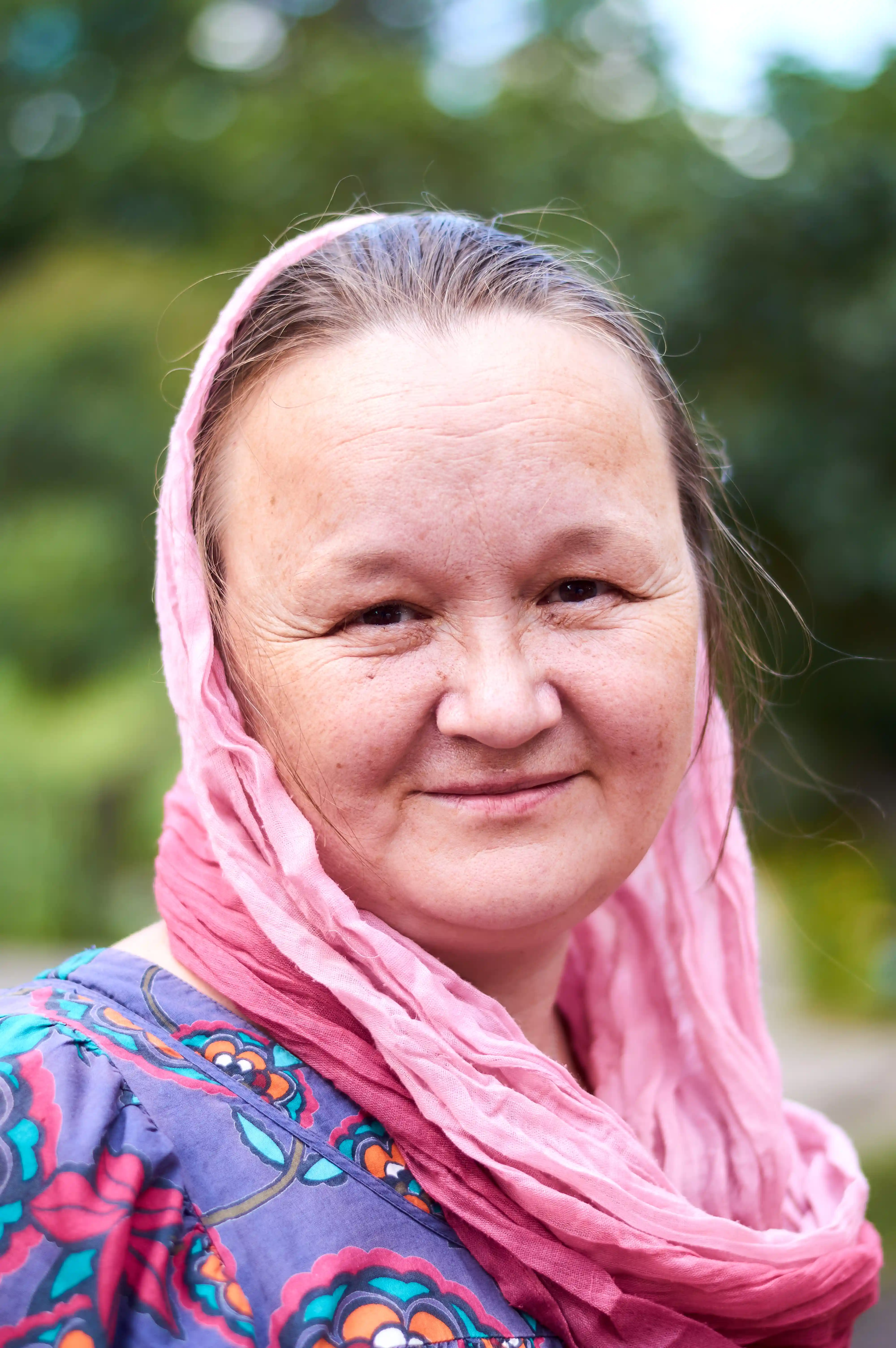 Confident portrait, clean background