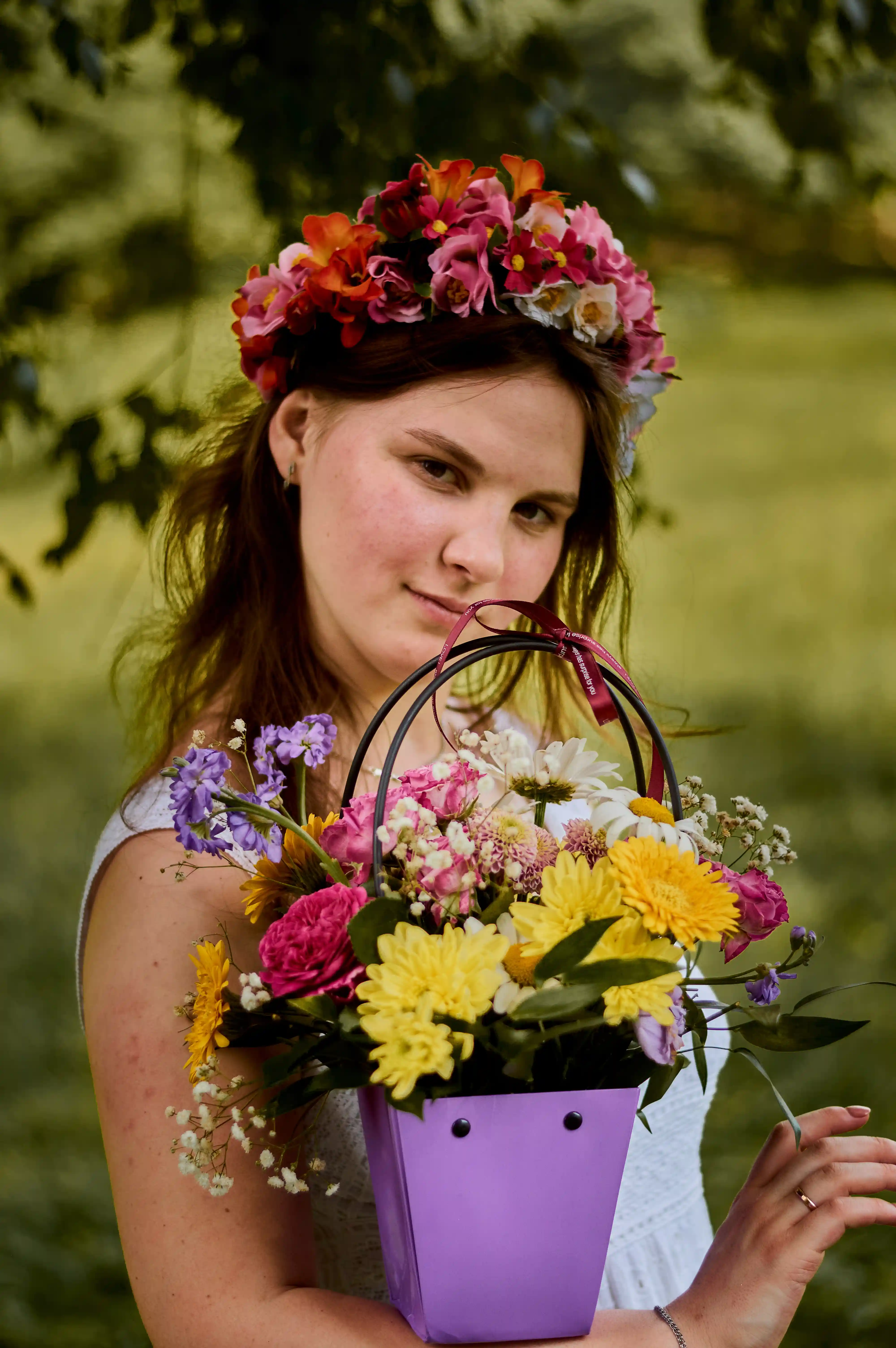 Portrait with flattering direction