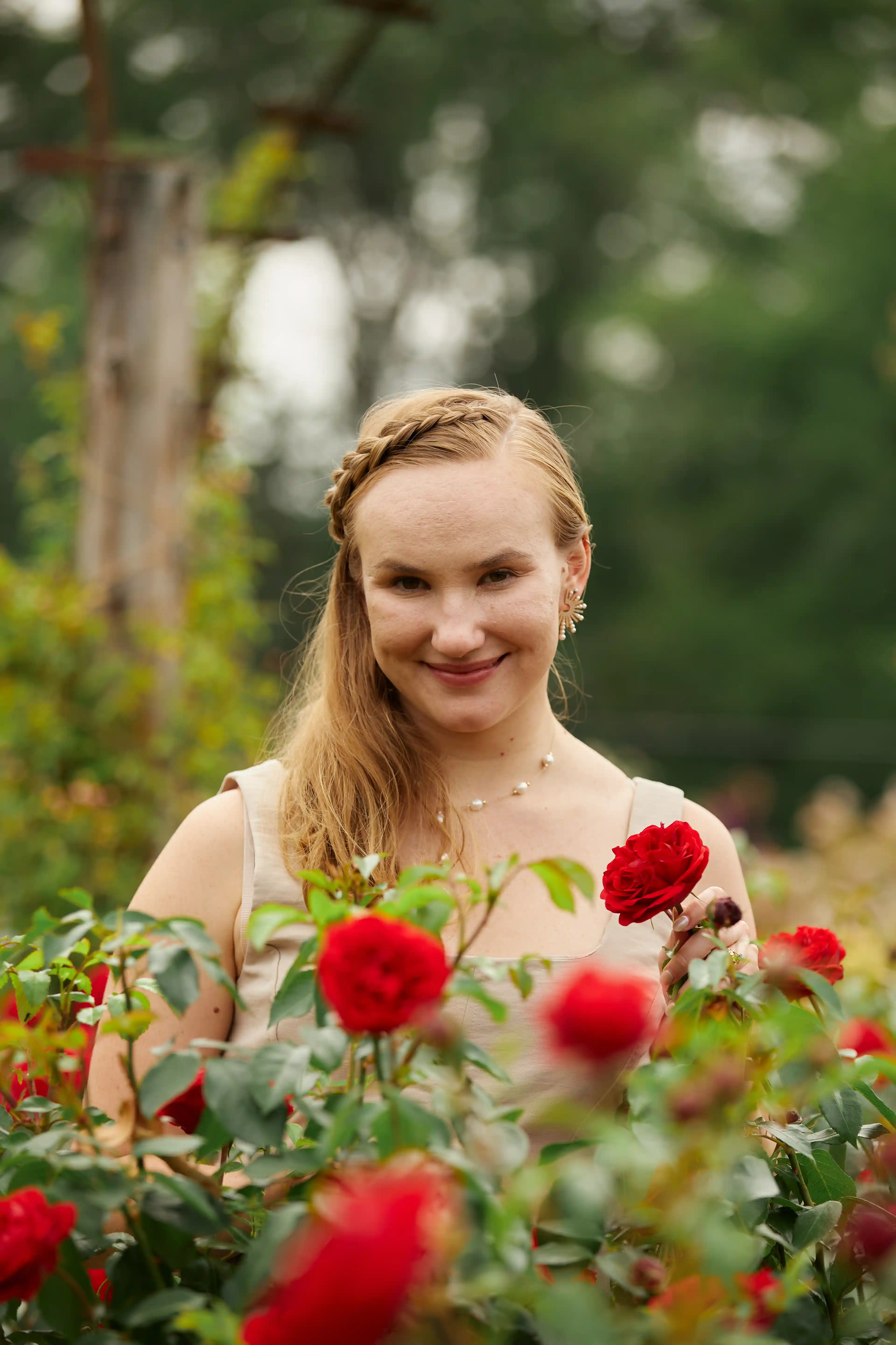 Close-up portrait, soft light