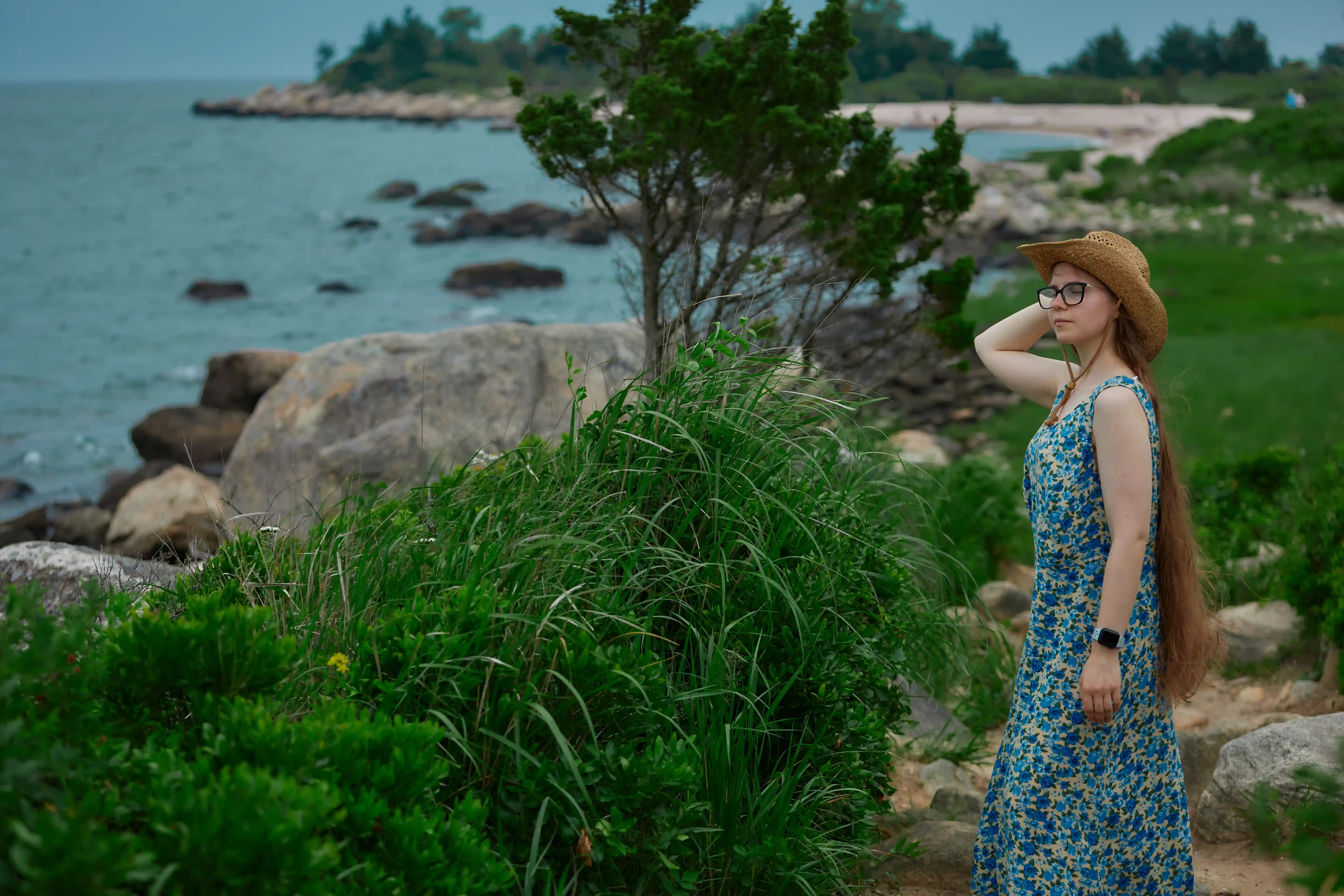 Editorial portrait, confident look