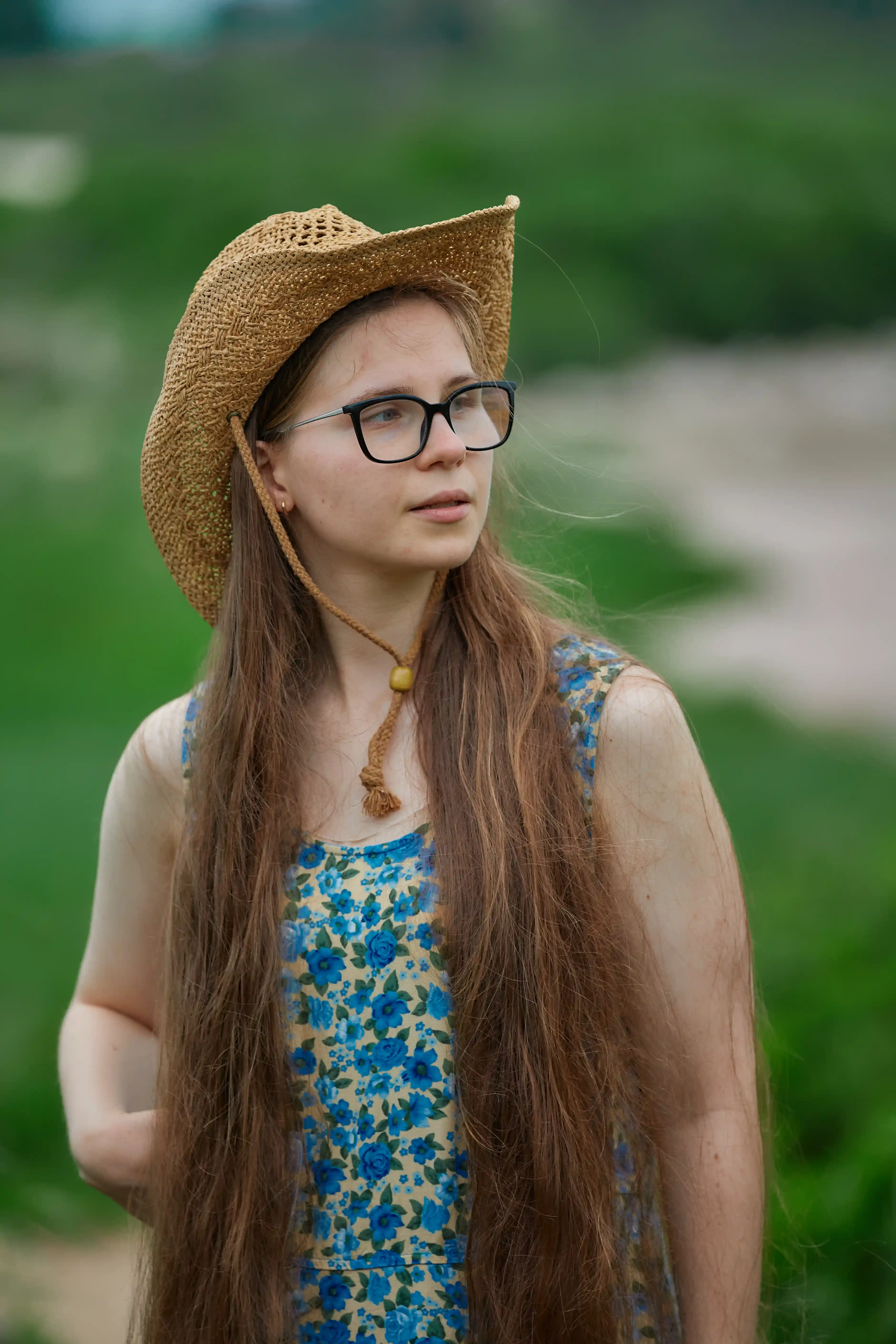 Single portrait, expressive