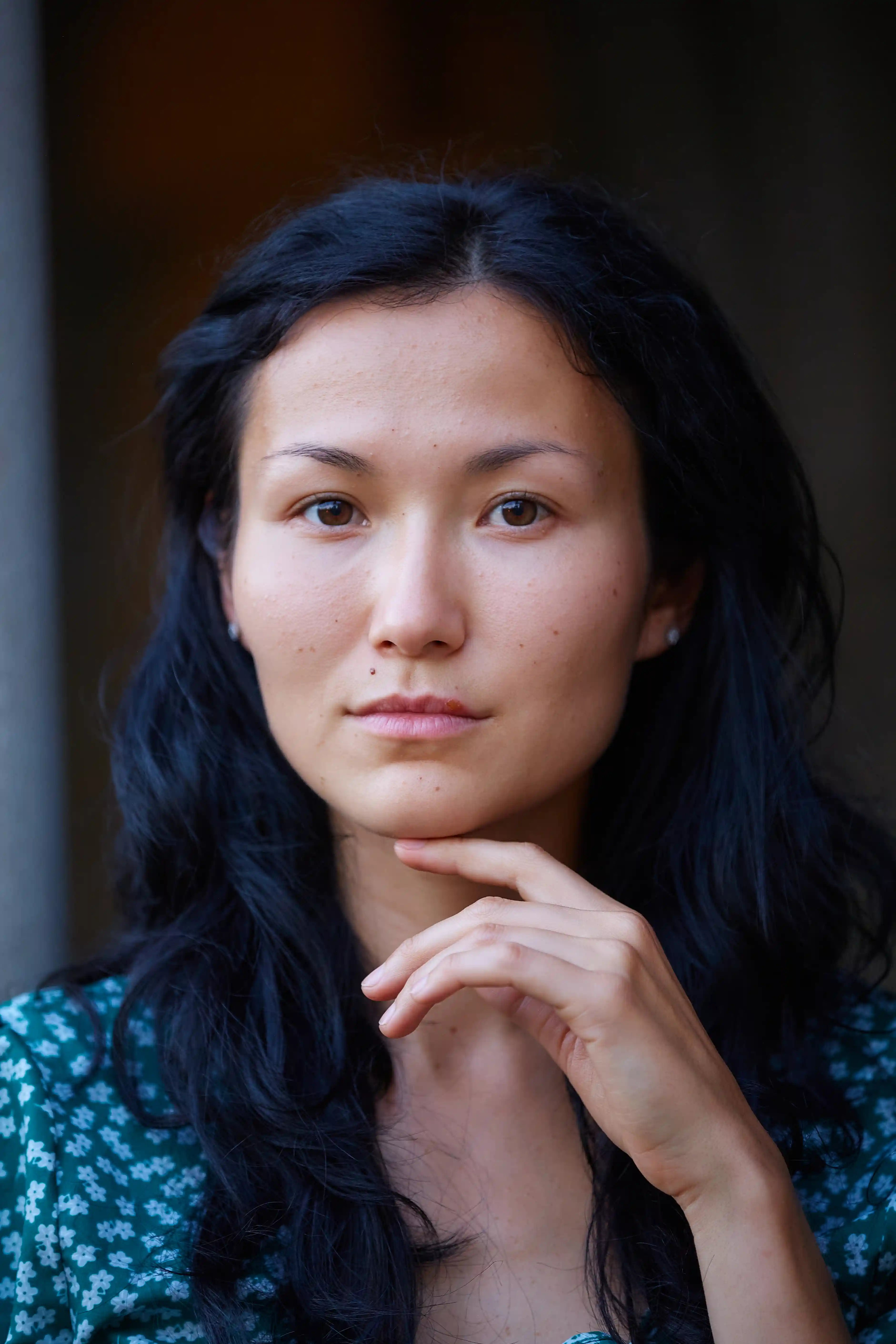 Portrait with relaxed expression