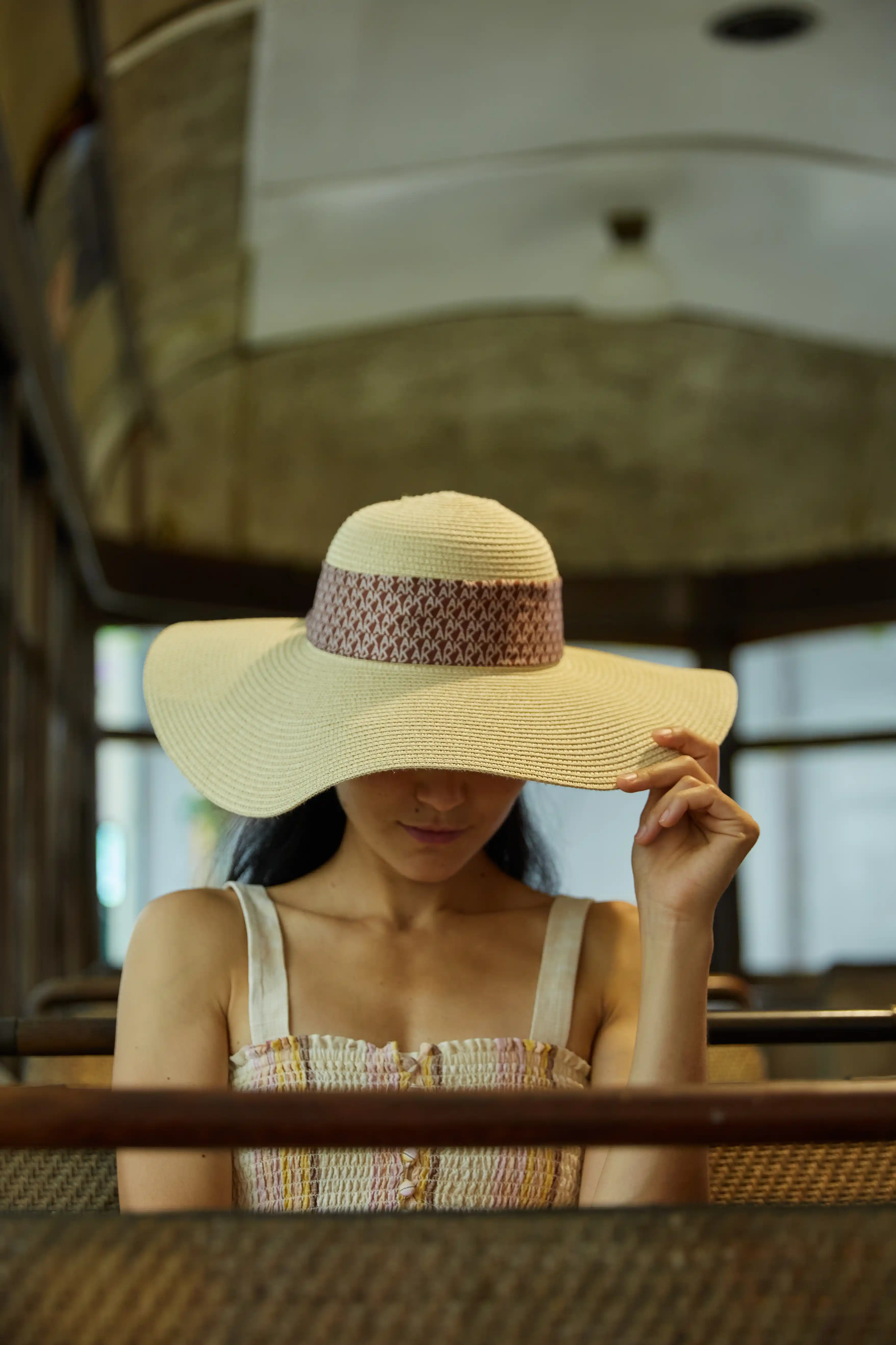 Close-up editorial portrait